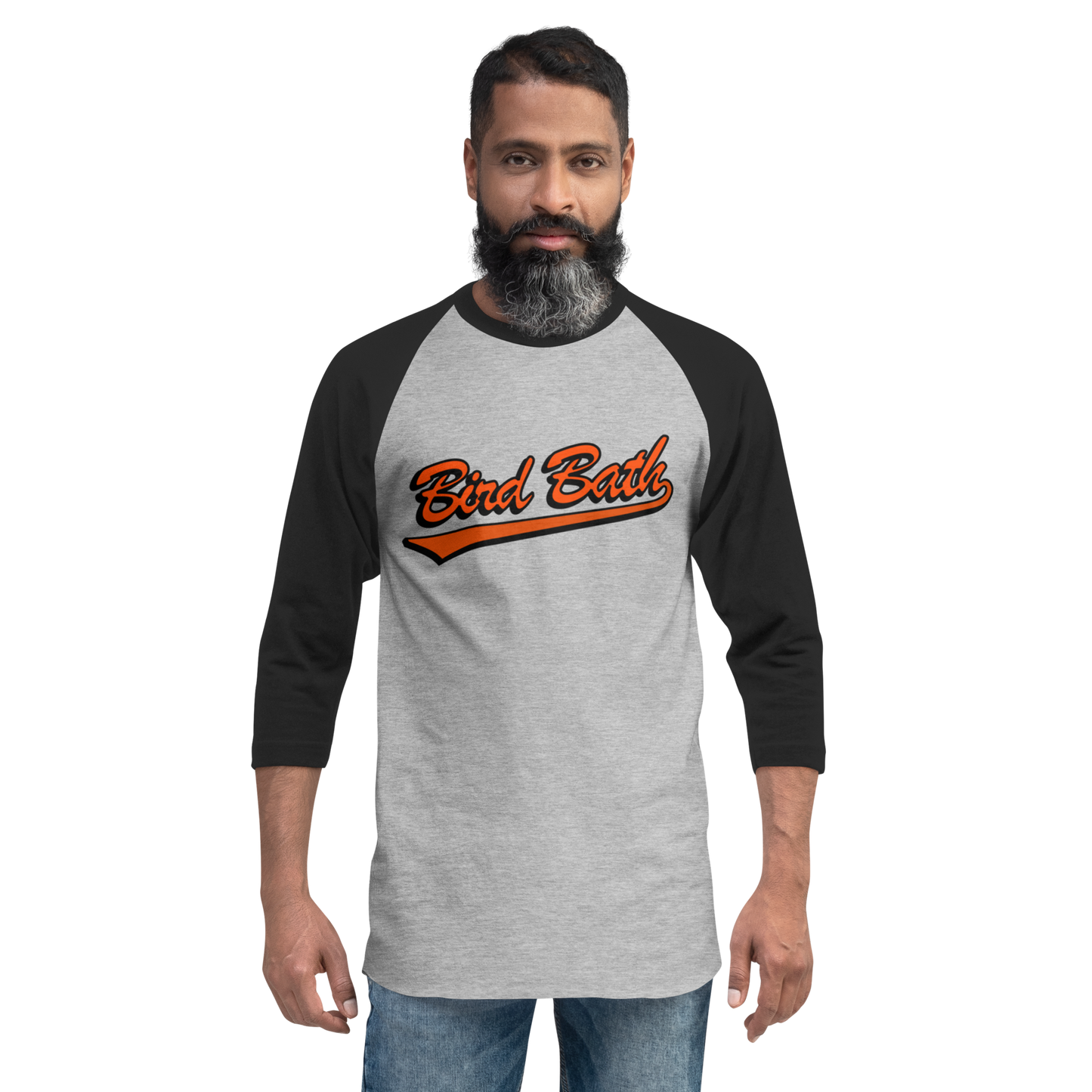 Original Bird Bath Baseball T-shirt - Unisex