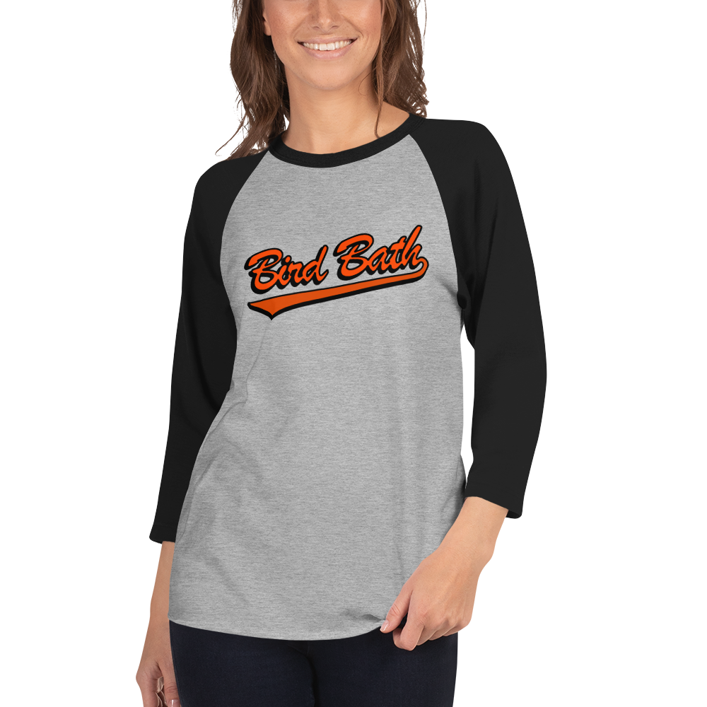 Original Bird Bath Baseball T-shirt - Unisex
