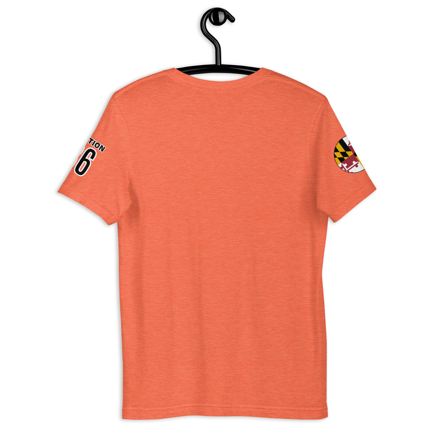 Bird Bath Water Splash T-Shirt, w/ MD Flag Patch and Section 86 - Unisex